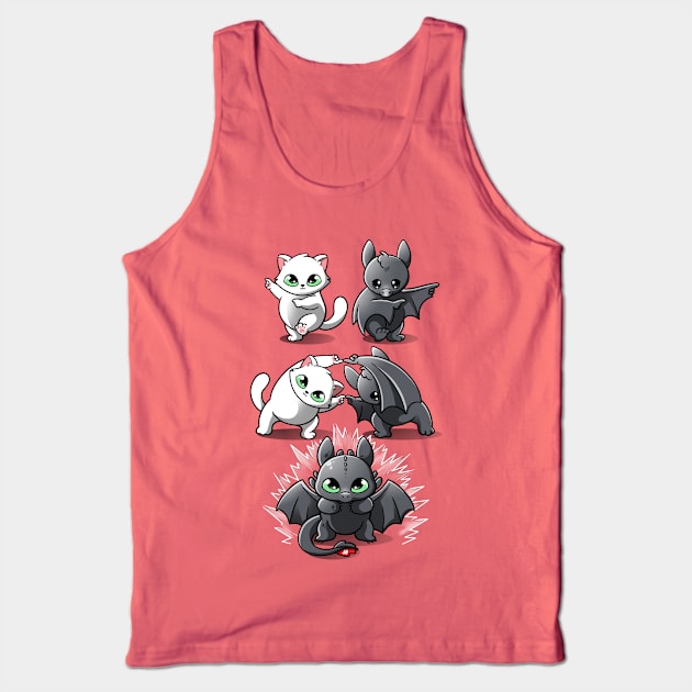 Night fury fusion Tank Top by NemiMakeit